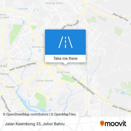 Jalan Keembong 33 map