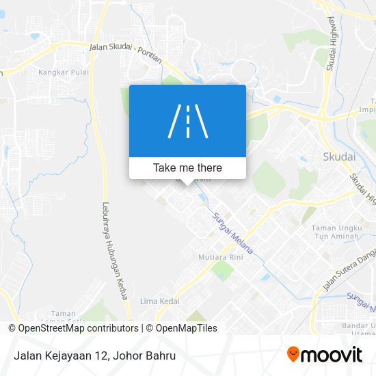 Jalan Kejayaan 12 map