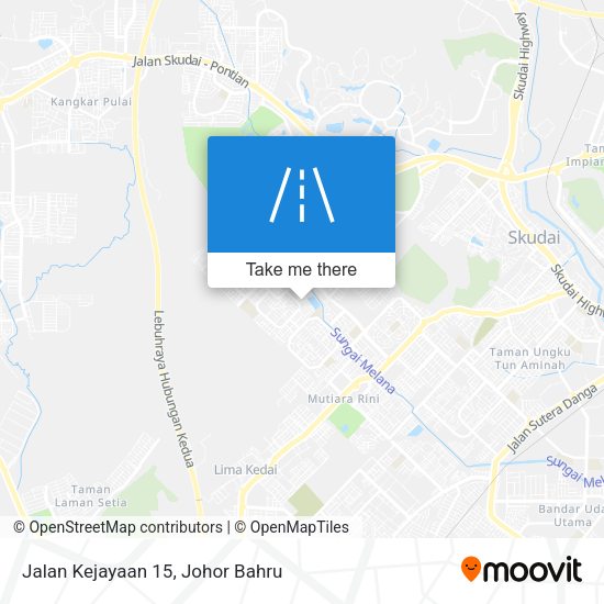 Jalan Kejayaan 15 map