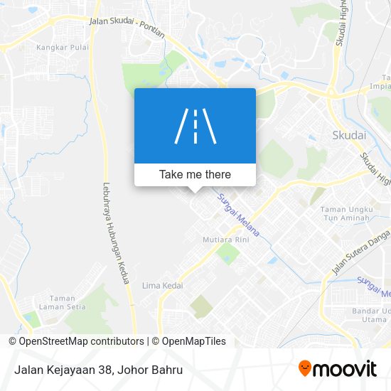 Jalan Kejayaan 38 map