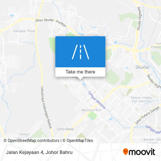 Jalan Kejayaan 4 map