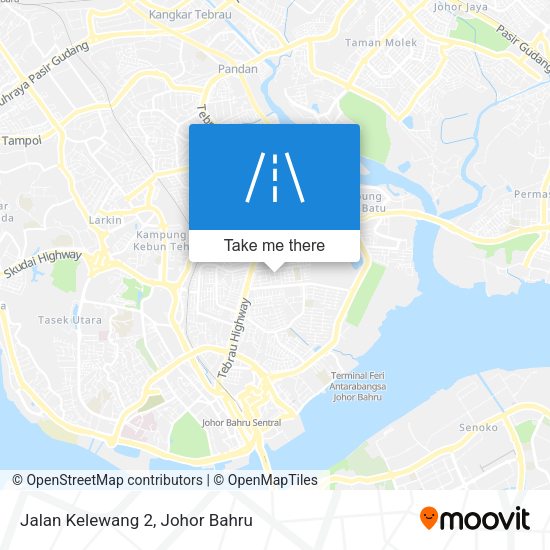 Jalan Kelewang 2 map