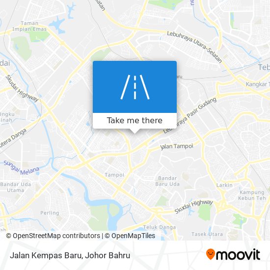 Jalan Kempas Baru map