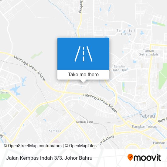 Jalan Kempas Indah 3/3 map