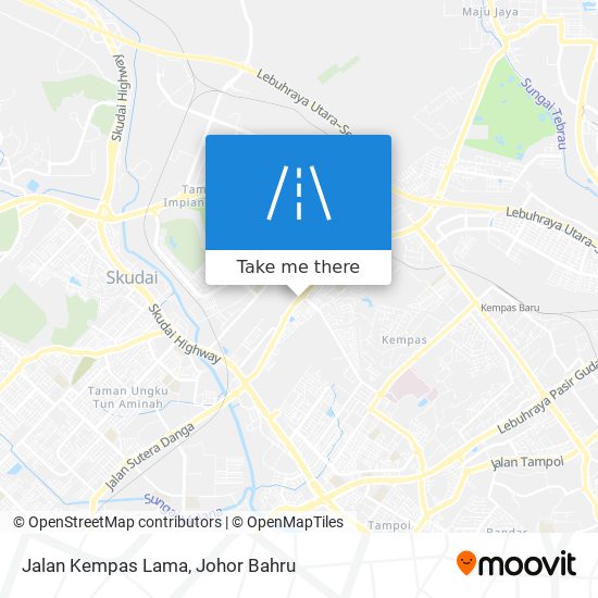 Jalan Kempas Lama map