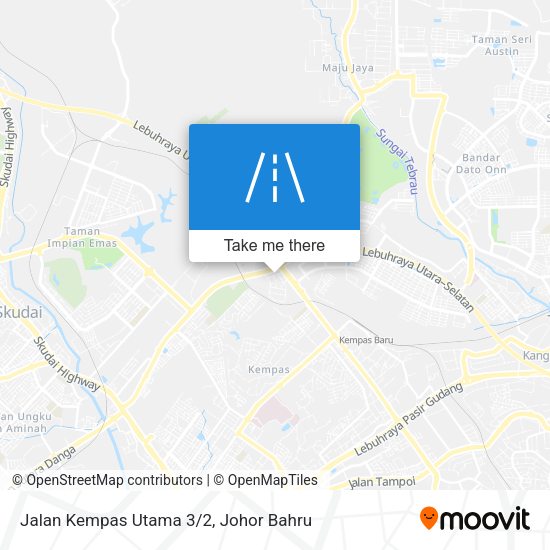 Jalan Kempas Utama 3/2 map