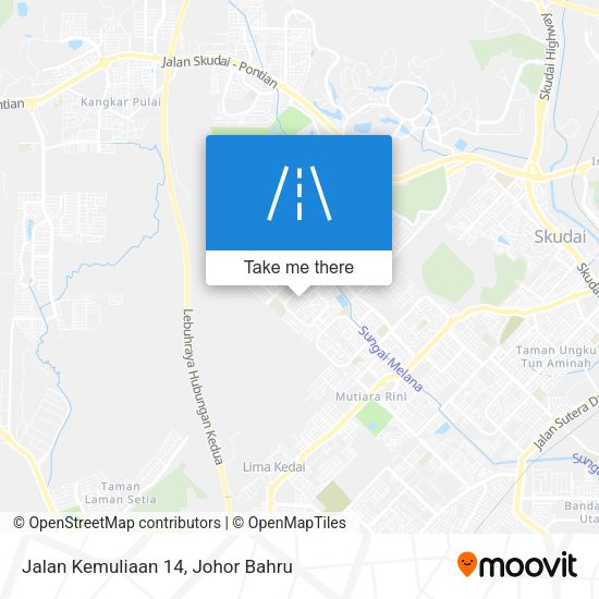 Jalan Kemuliaan 14 map