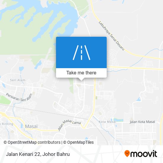 Jalan Kenari 22 map