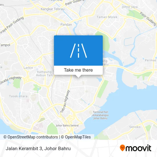 Jalan Kerambit 3 map