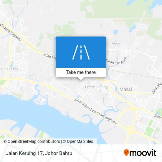 Jalan Keruing 17 map