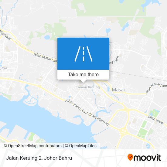 Jalan Keruing 2 map