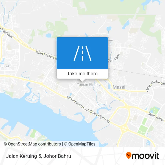 Jalan Keruing 5 map