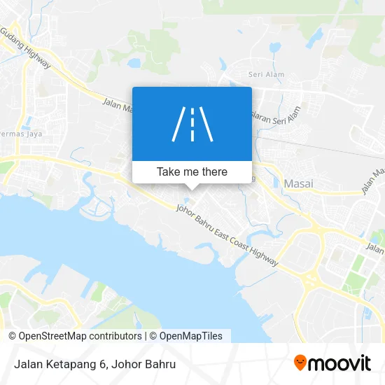 Jalan Ketapang 6 map