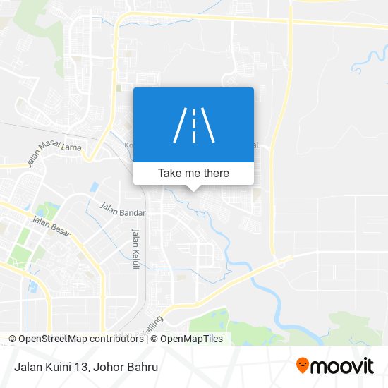 Jalan Kuini 13 map