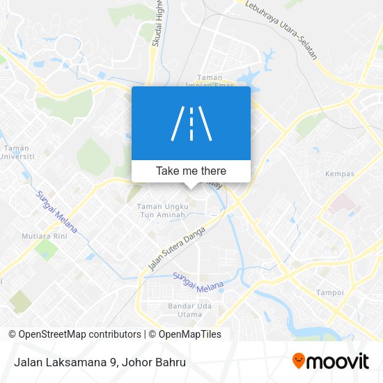 Jalan Laksamana 9 map