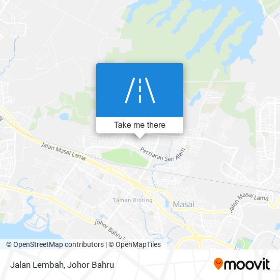 Jalan Lembah map