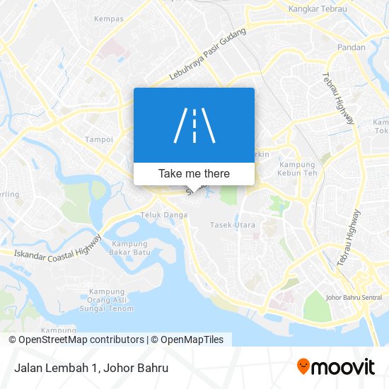 Jalan Lembah 1 map