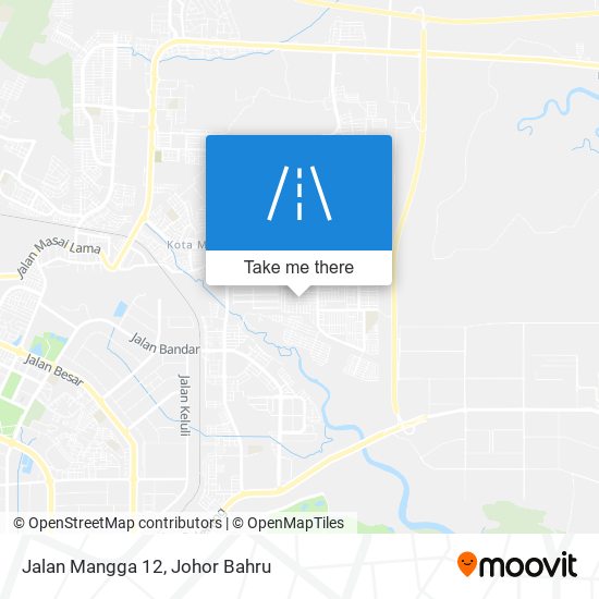 Jalan Mangga 12 map