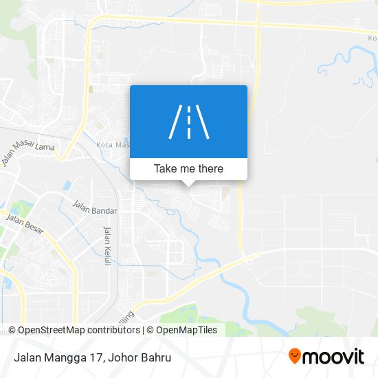 Jalan Mangga 17 map