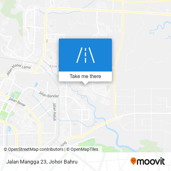 Jalan Mangga 23 map