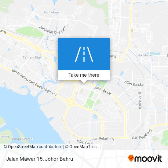 Jalan Mawar 15 map