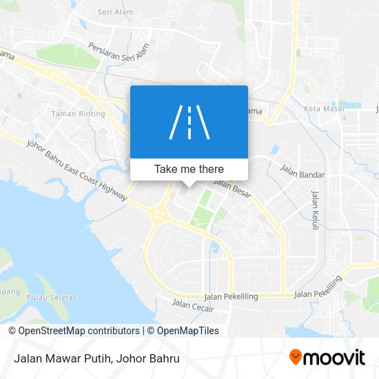 Jalan Mawar Putih map