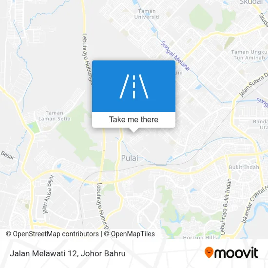 Jalan Melawati 12 map