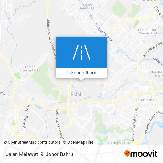 Jalan Melawati 9 map