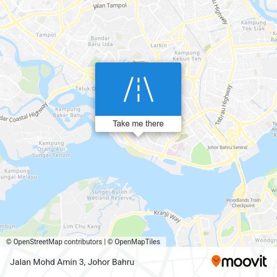 Jalan Mohd Amin 3 map