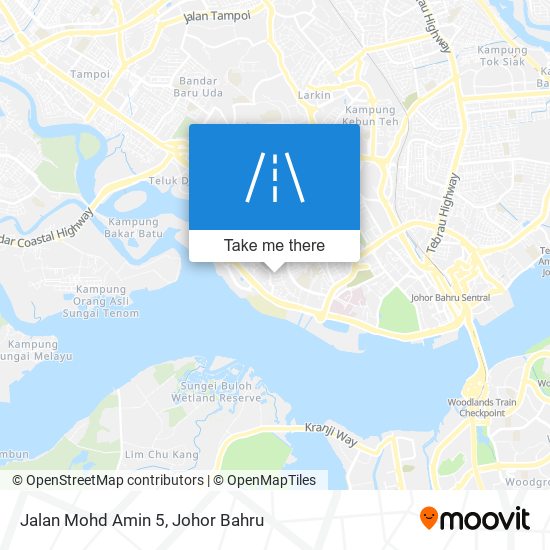 Jalan Mohd Amin 5 map