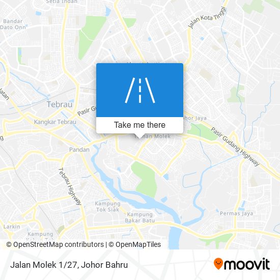 Jalan Molek 1/27 map