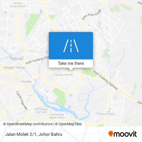 Jalan Molek 2/1 map