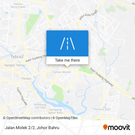 Jalan Molek 2/2 map