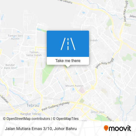 Jalan Mutiara Emas 3/10 map