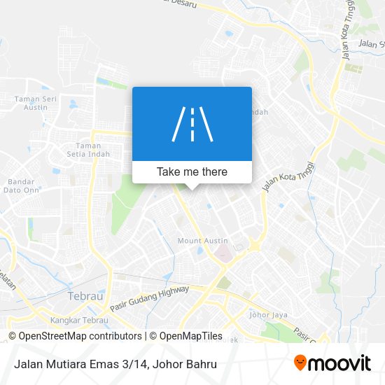 Jalan Mutiara Emas 3/14 map