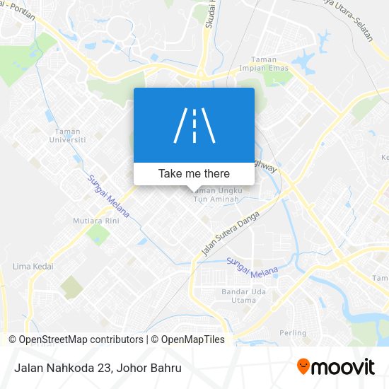 Jalan Nahkoda 23 map