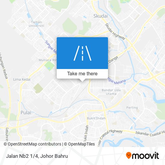 Jalan Nb2 1/4 map