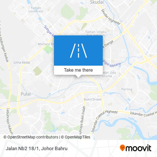 Jalan Nb2 18/1 map