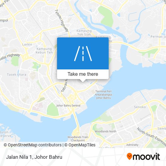 Jalan Nila 1 map