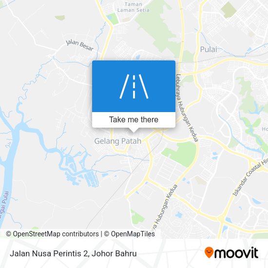 Jalan Nusa Perintis 2 map