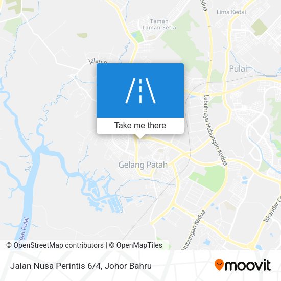 Jalan Nusa Perintis 6/4 map