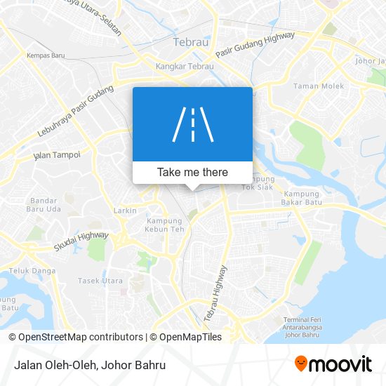 Jalan Oleh-Oleh map