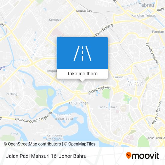 Jalan Padi Mahsuri 16 map