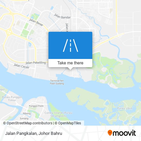 Jalan Pangkalan map