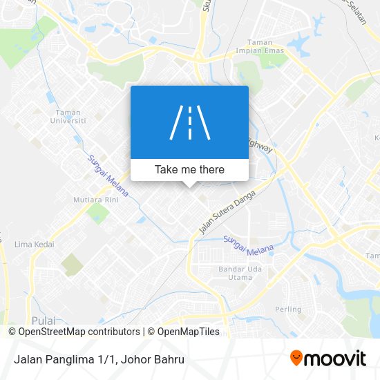 Jalan Panglima 1/1 map