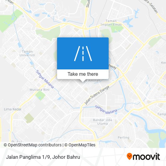 Jalan Panglima 1/9 map