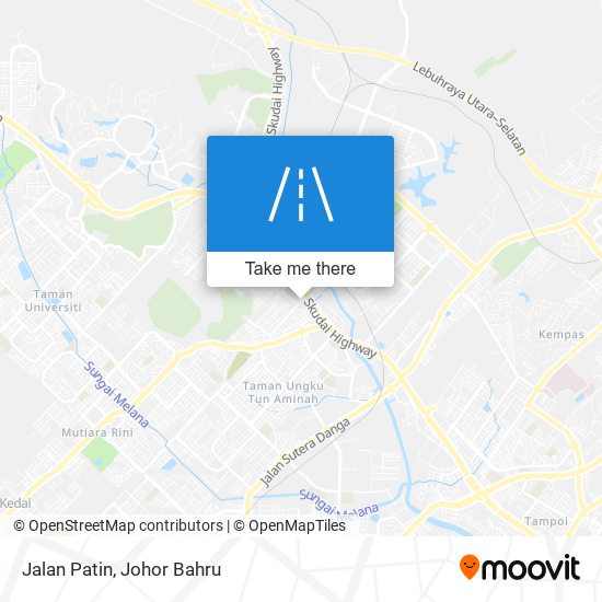 Jalan Patin map