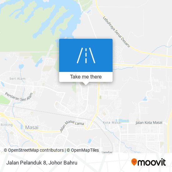 Jalan Pelanduk 8 map