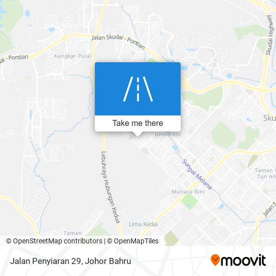 Jalan Penyiaran 29 map