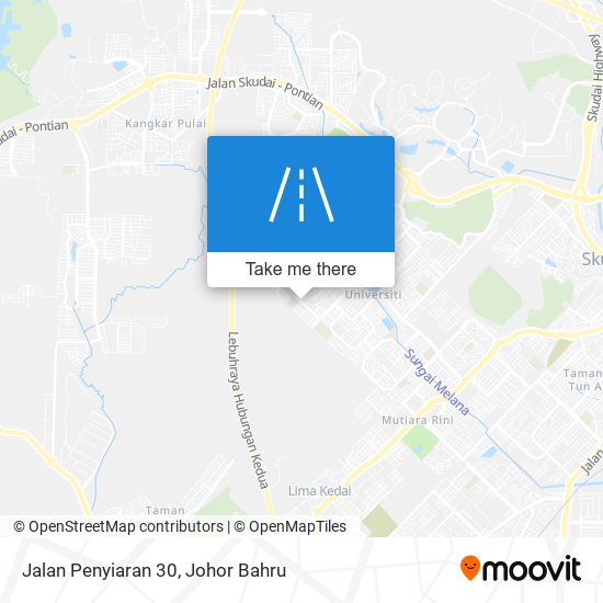 Jalan Penyiaran 30 map